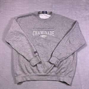 VTG Jansport Unisex Gray Honolulu Silverswords Chaminade Alumni Sweatshirt XL